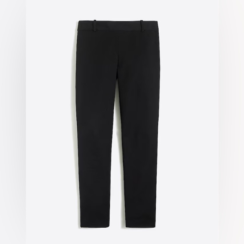 J. Crew Factory Winnie Black Ankle Pants Stretch Cotton